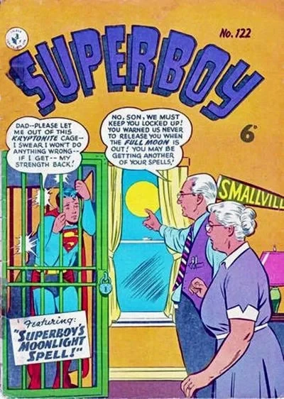 Cover of Superboy's Moonlight Spell!