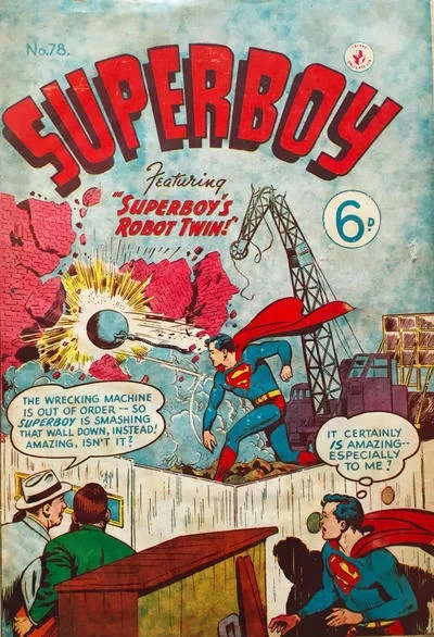 Cover of Superboy's Robot Twin