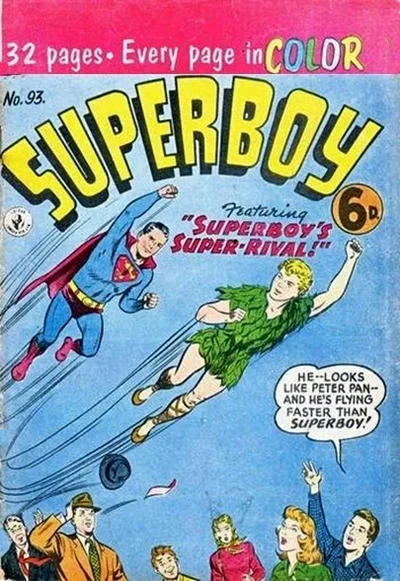 Cover of Superboy's Super-Rival!