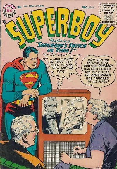 Cover of Superboy's Switch in Time