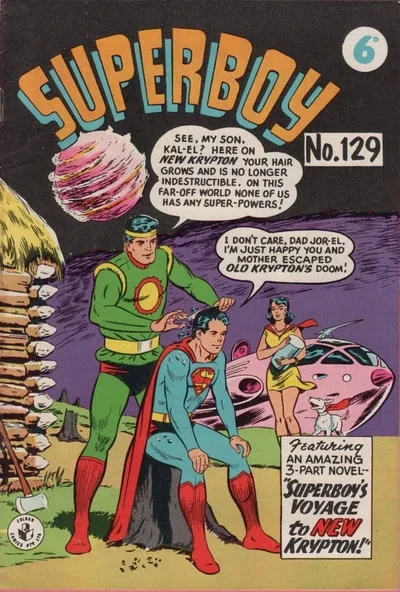 Cover of Superboy's Voyage to New Krypton