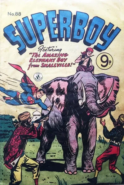 Cover of The Amazing Elephant Boy from Smallville