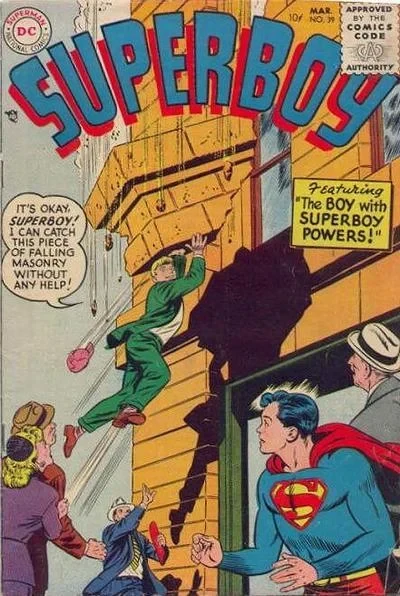 Cover of The Boy with Superboy Powers!
