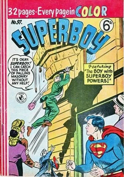 Cover of The Boy with Superboy Powers!