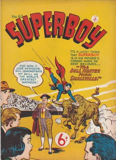Cover of The Bull Fighter from Smallville