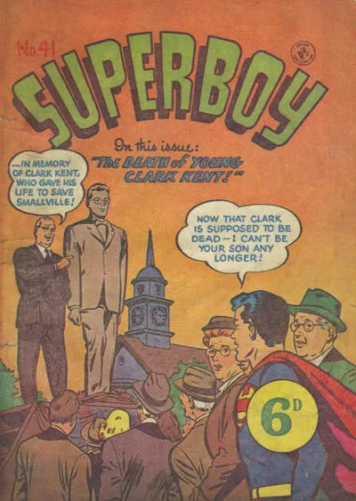 Cover of The Death of Young Clark Kent!
