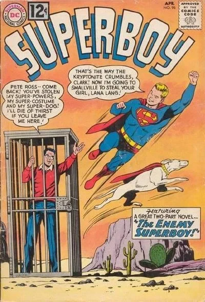 Cover of The Enemy Superboy!