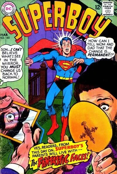 Cover of The Fantastic Faces! ; Superboy Meets William Tell!