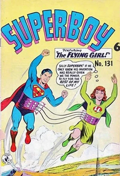 Cover of The Flying Girl!