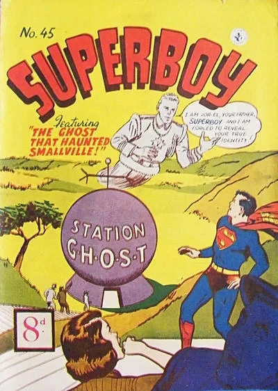 Cover of The Ghost that Haunted Smallville!