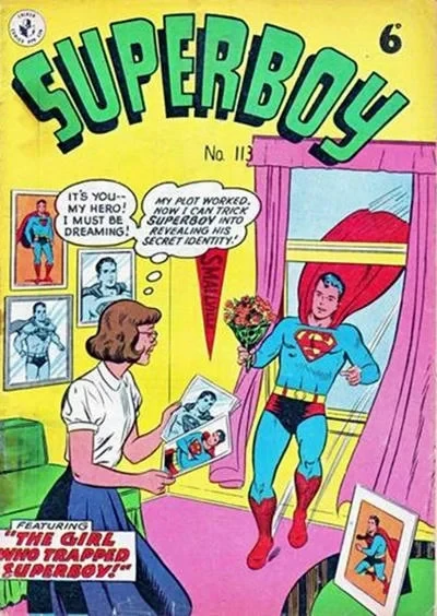 Cover of The Girl Who Trapped Superboy!