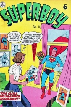 The Girl Who Trapped Superboy!