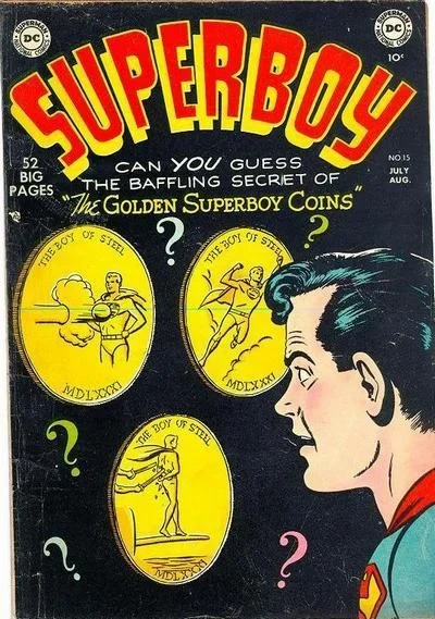 Cover of The Golden Superboy Coins