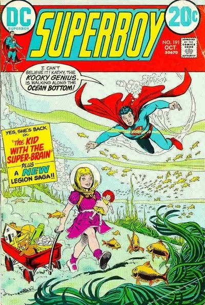 Cover of The Kid with the Super-Brain ; Attack of the Sun-Scavenger