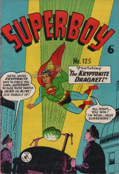 Cover of The Kryptonite Dragnet!
