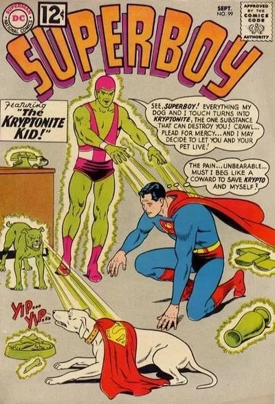 Cover of The Kryptonite Kid!