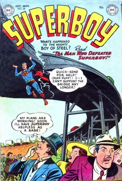 Cover of The Luckiest Boy in the World! / The Man Who Defeated Superboy! / The Boy Who Proved the Impossible!