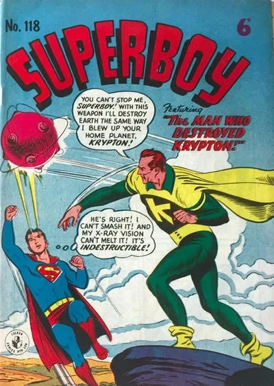 Cover of The Man Who Destroyed Krypton