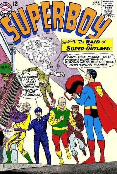 Cover of The Raid of the Super-Outlaws!