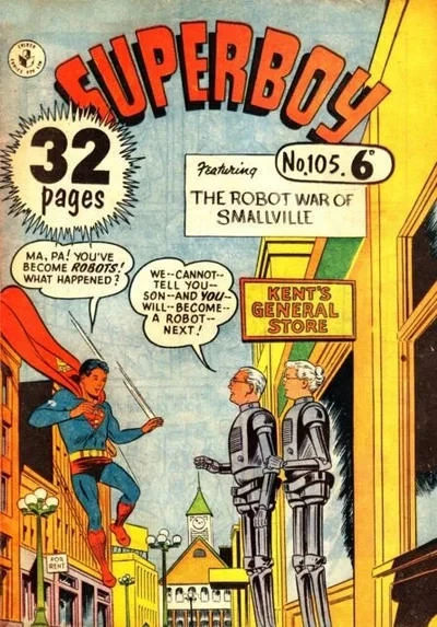 Cover of The Robot War of Smallville