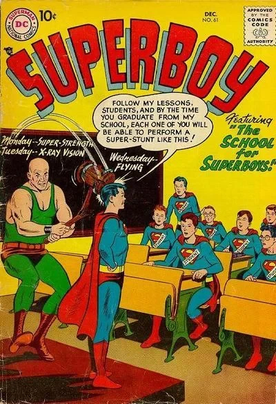 Cover of The School for Superboys