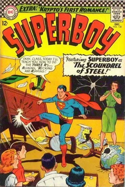 Cover of The Scoundrel of Steel! ; Krypto's First Romance!