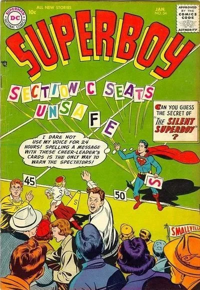 Cover of The Silent Superboy