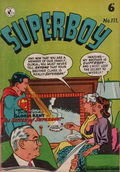 Cover of The Sister of Superboy!