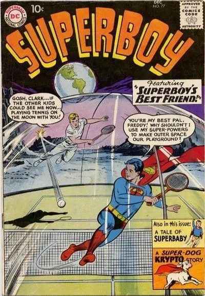 Cover of The Space Adventures of Krypto! / The Grandson of Steel! / Superboy's Best Friend!