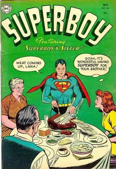 Cover of The Story of Superboy's Sister!