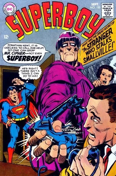 Cover of The Stranger Who Stalks Smallville!