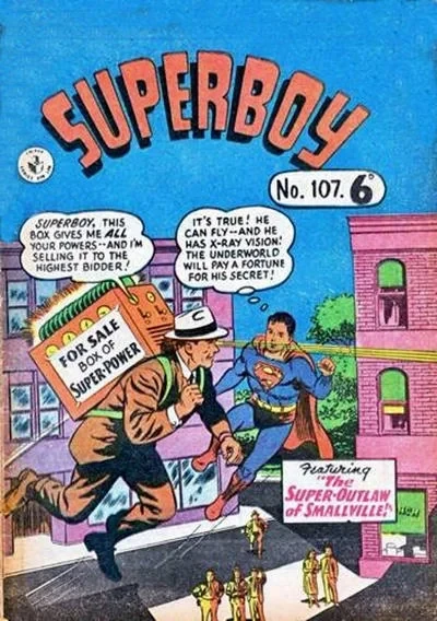 Cover of The Super-Outlaw of Smallville