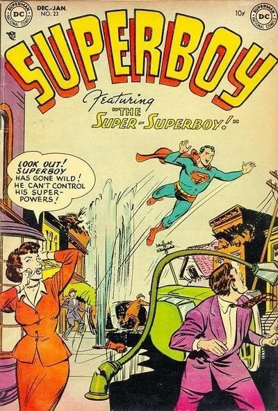 Cover of The Super-Superboy!