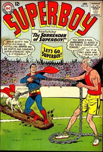 Cover of The Surrender of Superboy!