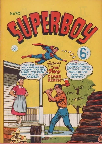 Cover of The Two Clark Kents!