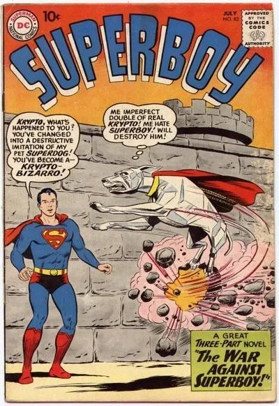 Cover of The War Against Superboy!