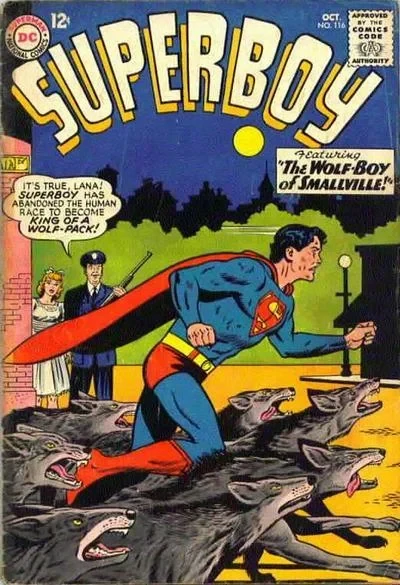 Cover of The Wolf-Boy of Smallville!