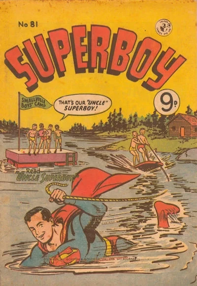 Cover of Uncle Superboy