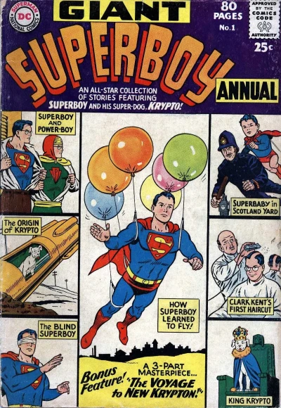 Cover of An All-Star Collection of Stories Featuring Superboy and His Super-Dog, Krypto!