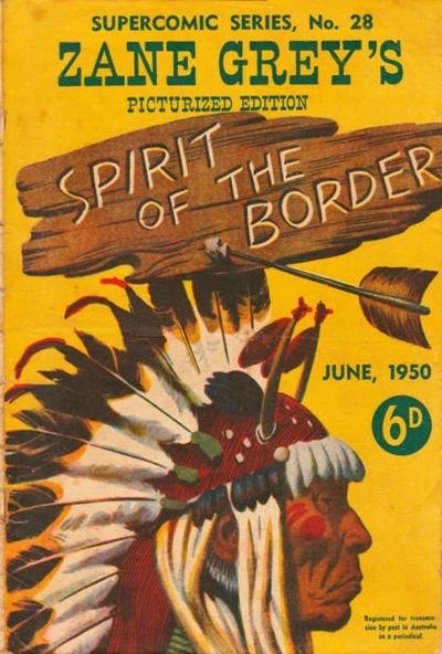 Cover of Zane Grey's Spirit of the Border