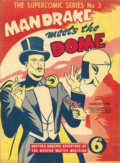 Cover of Mandrake Meets the Dome