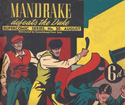 Cover of Mandrake defeats the Duke