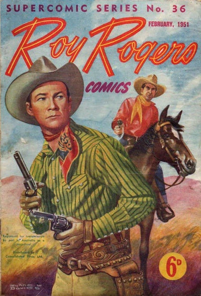 Cover of Roy Rogers Comics