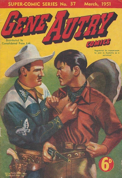 Cover of Gene Autry Comics