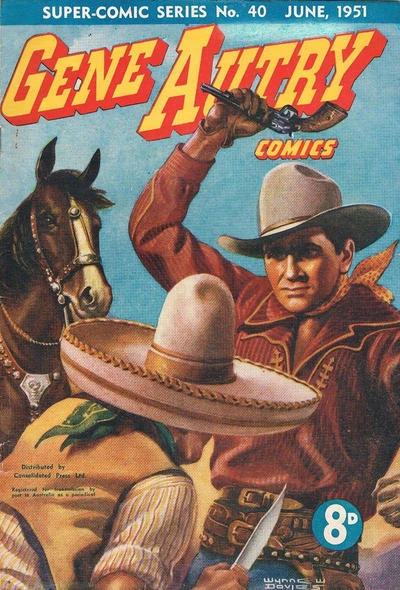 Cover of Gene Autry Comics