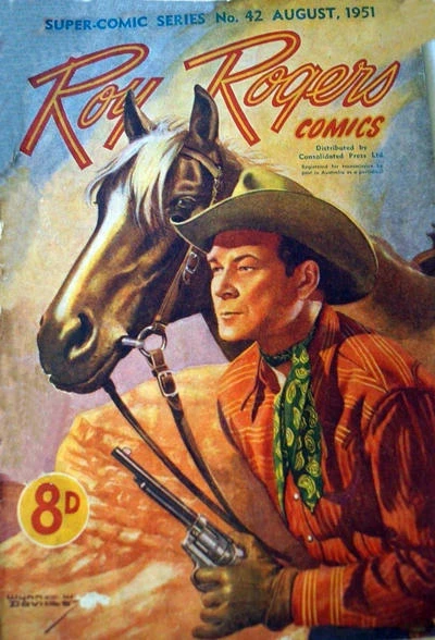 Cover of Roy Rogers Comics