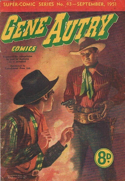 Cover of Gene Autry Comics