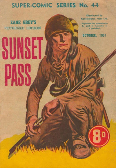 Cover of Zane Grey's Sunset Pass
