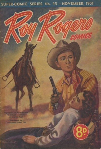 Cover of Roy Rogers Comics