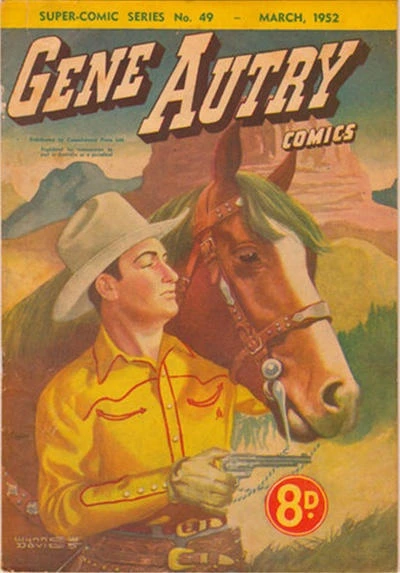 Cover of Gene Autry Comics